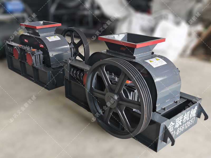 2PG400x250對輥破碎機發(fā)往湖南長沙破焦沫